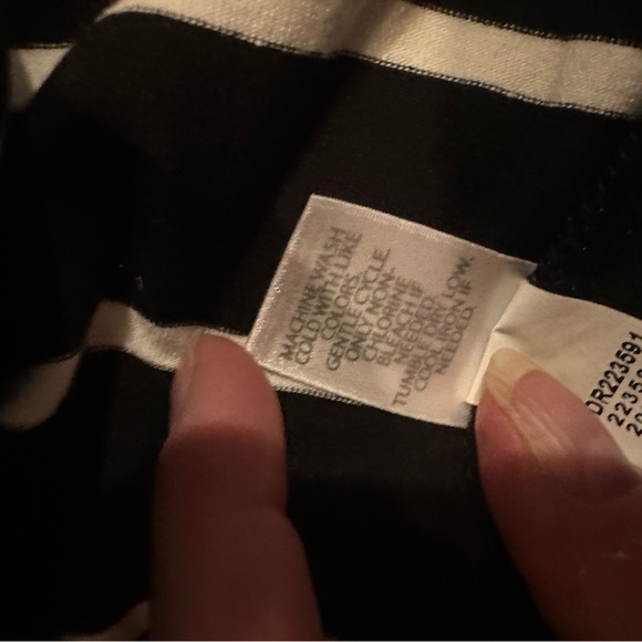 J.Jill Wherever Collection dress. Black and white size large - Picture 4 of 4